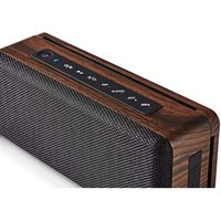 nedis hautparleur bluetooth 30 w étanche égaliseur noirmarron