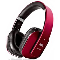 Casque Bluetooth Audio Sans Fil Rouge aptX LL– August EP650 – Low Latency, Micro, NFC, Multipoint, Circum Aural, Homme Femme