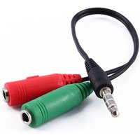 Splitter adaptateur casque micro 3,5 mm - PC PS4 Xbox ONE Switch Smartphone - Straße Game ®