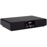 Barre de son audio - Auna Stealth Base Connect Bluetooth Internet / DAB + / FM USB AUX - Noir