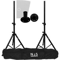 pack pieds d'enceintes pro hp 35mm + sac de transport + 2 adaptateurs pour fixation