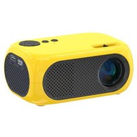Brightake Mini projecteur, 1080P, son surround 360°, portable, adapté à la télévision, aux spectacles, aux concours, aux jeux vidéo, 19 x 16,8 x 8,2