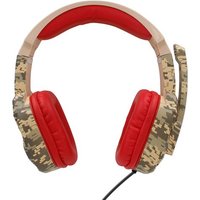 Casque audio jeu Microphone stéréo supra-auriculaire 3,5 mm pour N-Switch - Multicolore