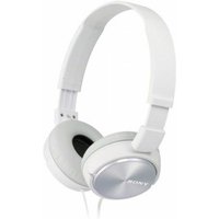 Casque supra auriculaire audio 98 dB Blanc - Ecouteur pour lecteur MP3, smartphone, ordinateur, pc