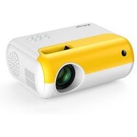 Mini projecteur p80 lcd 480p compatible hd pour home cinéma et jeux vidéo intelligents - multicolore