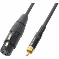 PD Connex Câble Audio Cordon XLR Femelle - RCA Mâle - 3m