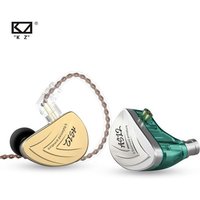 KZ Audio KZ AS12 - 6BA Écouteurs intra-auriculaires / IEM Goud / Avec microphone