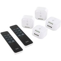 Kit de 4 Modules éclairage et 2 télécommandes - 54859 - Dio 1.0