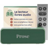 Prose - Lecteur de livres audio - simple et sans écran - cadeau idéal séniors - Large catalogue de livres