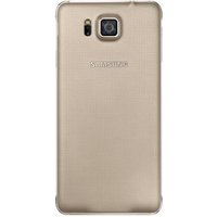 Samsung EF-OG850 - Protection arrière pour téléphone portable - or - pour Galaxy Alpha