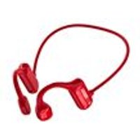 Casque audio Bolaris à conduction osseuse Bluetooth 5.2 - Modèle Malibu - Coloris Rouge