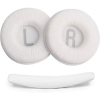 Coussinets de rechange confortables pour casque audio JBL Tune 600 T450 T450BT T500BT JR300BT blanche