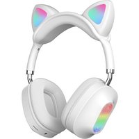 Casque Audio Sans Fil STN-06 - Bluetooth - Stéréo - Pliable Blanc