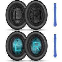 2Paires Coussinets Casques pour Bose, Oreillette de Remplacement Compatible avec Bose QuietComfort 15 QC15 QC2 QC25 QC35 QC35II AE2 AE2i AE2w