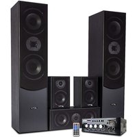 Ensemble Home-Cinéma/Acoustiques LTC Audio E1004 Hifi 5 enceintes Noire 850W + Amplificateur STÉRÉO