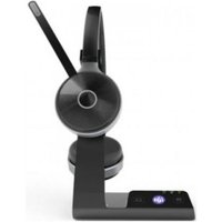Casque Audio Yealink WH62 Dual UC Sans Fil DECT Bluetooth USB-A 2 Avec Micro Antibruit Avec Touche Mute Cuir Noir