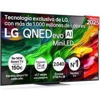 Tv Qned Lg 75" 75qned87 Evo Miniled Ai 4k 2025 Smart Tv