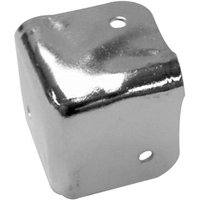 Coin De Protection Pour Enceintes, Blanc Metallique, 38 X 38mm X 90°