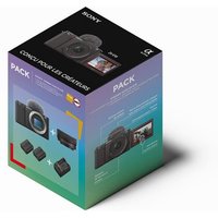 Pack Fnac Appareil photo hybride Vlogging Sony ZV-E10 + E PZ 16-50mm f/3,5-5,6 OSS II + 2ème batterie + Chargeur de batterie