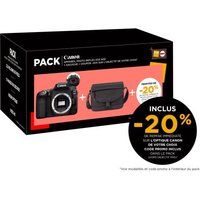 Pack Fnac Appareil photo reflex Canon EOS 90D Boitier Nu + Sacoche + Coupon -20% sur les optiques inclus