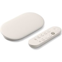 Google TV Streamer 4K Media Gateway 4K UHD met stembesturing Porselein