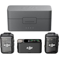 Microphone sans fil tout-en-un DJI Mic 2 Noir + 2 émetteurs + 1 récepteur + boîtier de recharge