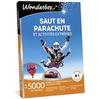 Coffret cadeau Wonderbox Saut en parachute et activités extrêmes Edition 2025