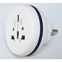 Adaptateur de voyage universel Leach Travel Europe Monde vers Europe Blanc
