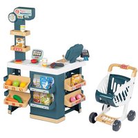 Marchande avec plusieurs fonctions de jeu et 42 accessoires Smoby