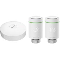 Kit de 2 Têtes Thermostatiques intelligentes connectées Ezviz T55 Blanc + Passerelle domestique A3