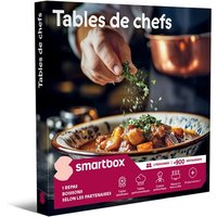 Coffret cadeau SmartBox Tables de chefs