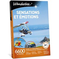 Coffret cadeau Wonderbox Sensations et émotions