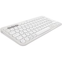 Clavier sans fil Bluetooth Azerty Logitech Pebble Keys 2 K380s Blanc