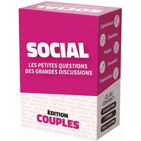 Jeu d'ambiance Savannah Social Couples Les Petites Questions des Grandes Discussions