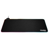 Tapis de souris XXL RGB Alpha Omega Players Noir