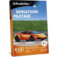 Coffret cadeau Wonderbox Sensations Pilotage