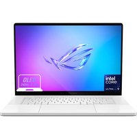 Visuel du produit : PC portable Gaming Asus ROG Zephyrus G16 GU605CM-DRF4 16" OLED 240 Hz Intel® Core™ Ultra 9 32 Go RAM 1 To SSD Nvidia GeForce RTX 5060 Blanc