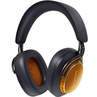 Casque audio supra auriculaire sans fil Bluetooth Bowers & Wilkins Px8 S2 Edition McLaren à réduction de bruit Gris anthracite et Orange