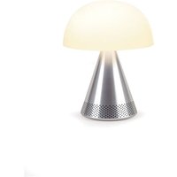 Lampe LED portable avec enceinte sans fil Bluetooth Lexon Mina L Audio LH76MAP Aluminium poli