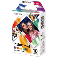 Pack de 10 photos Fujifilm Instax Mini Spray Art