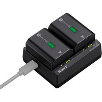 Module nomade de chargement double Sony BC-ZD1 pour batterie NP-FZ100 Noir