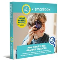 Coffret cadeau SmartBox En Cavale Mon enquête des grandes vacances 7-12 ans