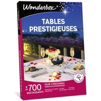 Coffret Cadeau Wonderbox Tables Prestigieuses