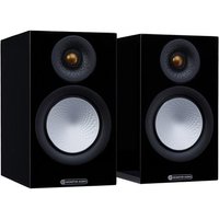 Enceinte bibliothèque Monitor Audio Silver 50 7G Noir brillant Vendue par paire