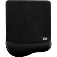 Tapis de souris antimicrobien T'n'b Ergo Design avec repose-poignet gel Noir