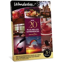 Coffret cadeau Wonderbox Nos plus belles expériences Sensation pour 1 à 2 personnes