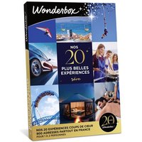 Coffret cadeau Wonderbox Nos plus belles expériences Rêve pour 1 à 2 personnes