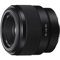 Sony SEL50F18F - Objectif - 50 mm - f/1.8 FE - Sony E-mount - pour Cinema Line; a VLOGCAM; a1; a1 II; a6700; a7 IV; a7 V; a7C; a7C II; a7CR; a7R V; a9 III