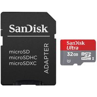 SanDisk Ultra microSDHC 32 Go Class 10 + adaptateur SD