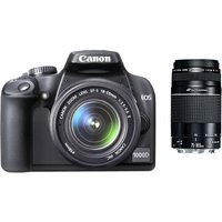 Canon EOS 1000D + 2 Obj. Canon : EF-S 18 - 55 mm f/3.5 - 5.6 II + EF 75 - 300 mm f/4.0 - 5.6 III